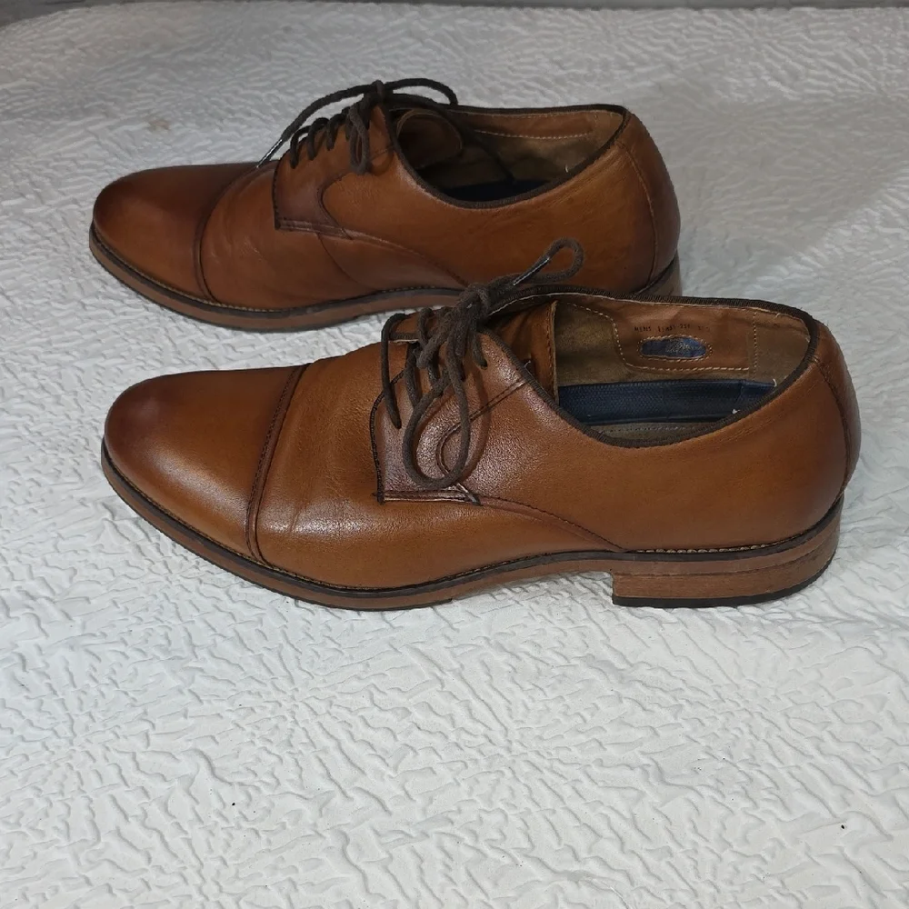Florsheim Men’s Brown Leather Oxford Dress Shoes Size 12.5D Classic Professional